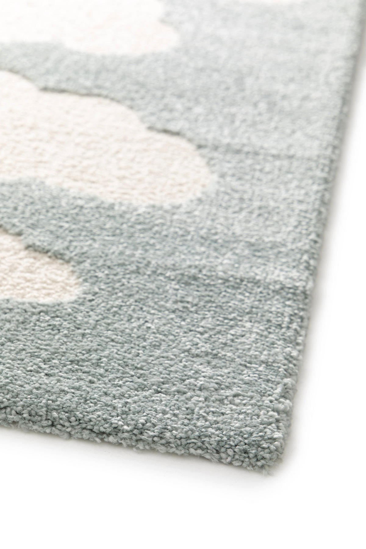 KINDERTEPPICH mit Reliefeffekt blau blau - Blau, Textil (120/170cm) - AFK Living