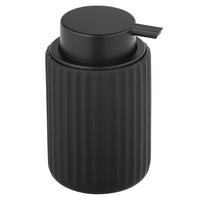 SEIFENSPENDER Keramik Belluno 300 ml 8/8/13,5 cm - Schwarz, Keramik (8/13.5/8cm) - Wenko