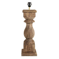LAMPENFUSS Cadore Braun 19/19/64 cm - Braun, Holz (19/19/64cm) - Light & Living