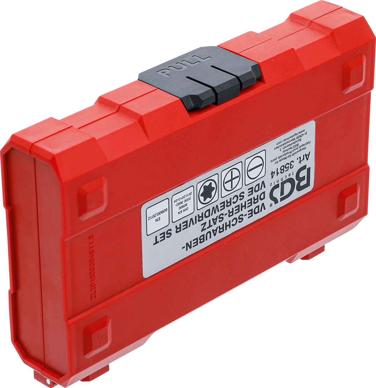 VDE-SCHRAUBENDREHER-SATZ | MIT WECHSELKLINGEN | 13-TLG. - Multicolor, Kunststoff/Metall (1/1cm) - BGS technic