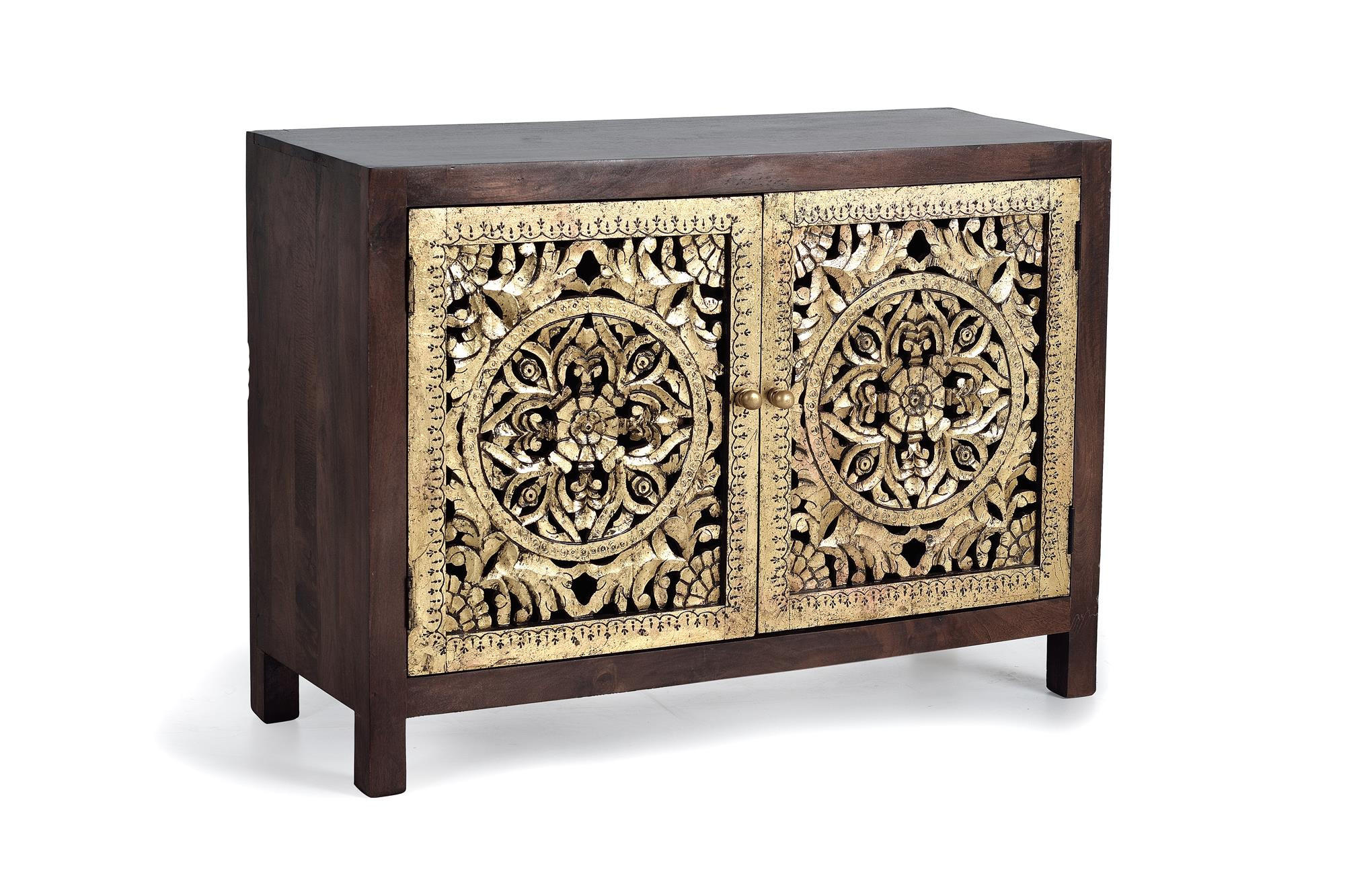 Giner y Colomer Kommode Hellbraun 110x80x40 cm