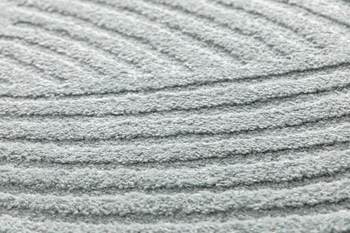 TEPPICH sehr weich mit Relief-Effekt blau - Blau, Textil (200/290cm) - AFK Living