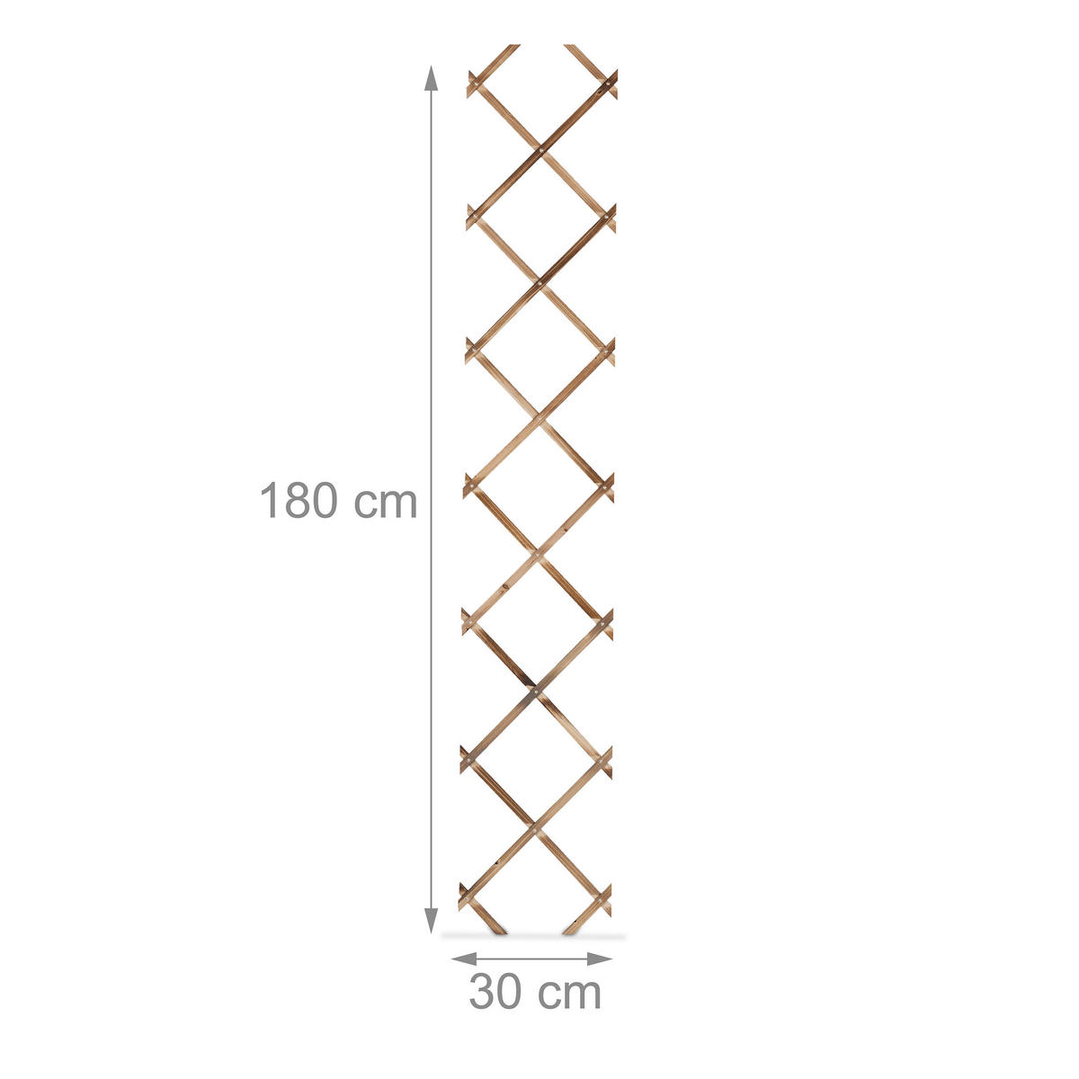 3XREŠETKE - višebojno, drvo (30/180/1cm) - Relaxdays