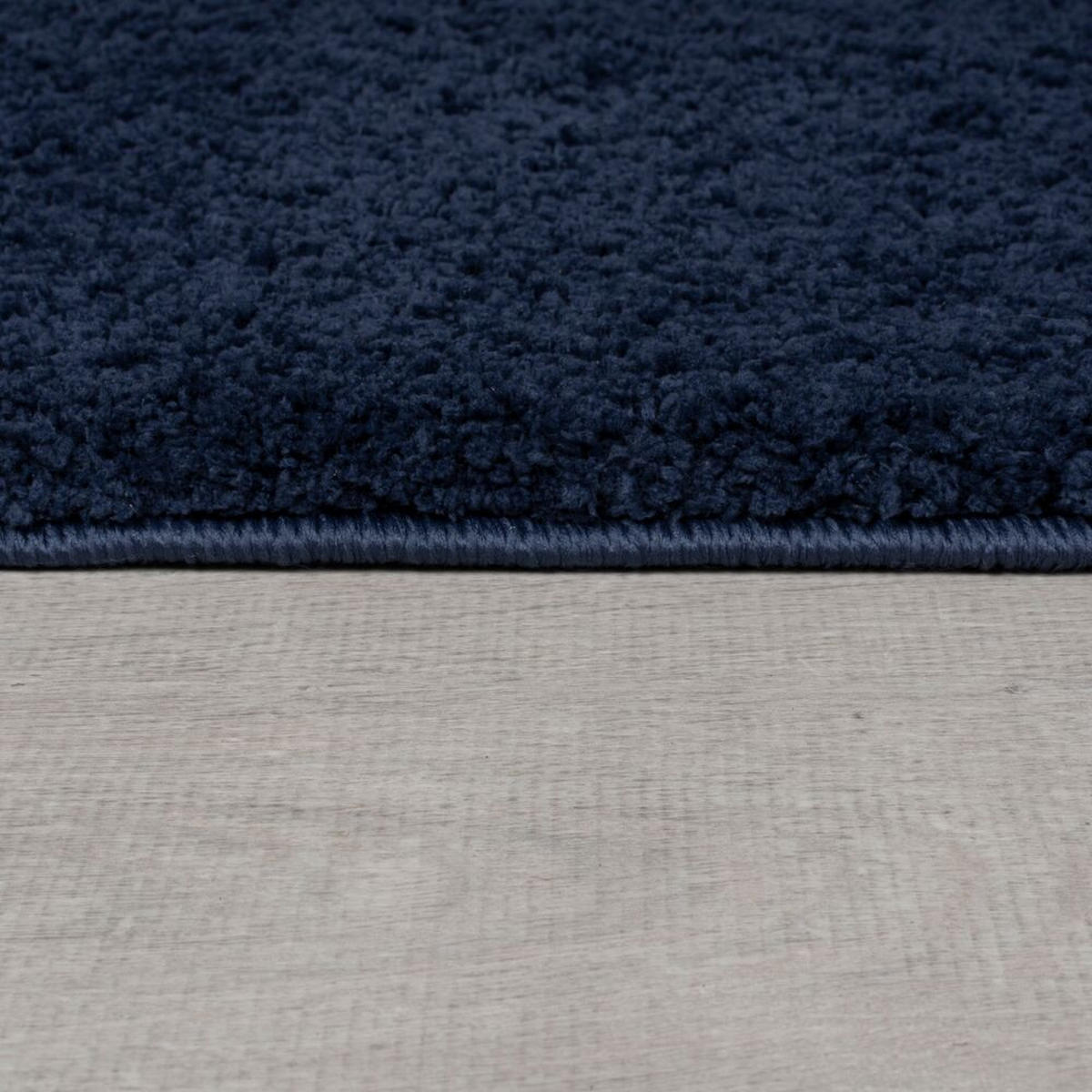 TEPPICH Hochflor Uni-Design, waschbar GIPPING, Blau 200x290 cm - Blau, Textil (200/290cm) - KADIMA DESIGN