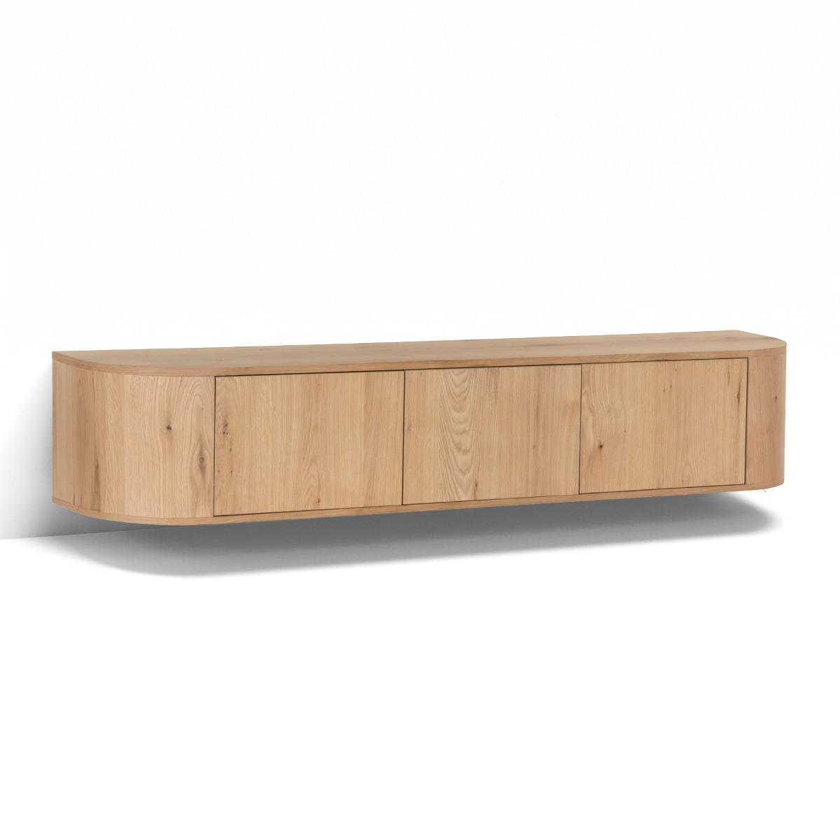 TV-MÖBEL Novero Braun 35/180/33 cm - Braun, Holz (180/33/35cm) - Livingfurn
