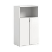 SCHUHKOMMODE PROJEKT X (B/H/T: ca. 60/110/38 cm) in Weiß/weiß hochglanz - Weiß, Holzwerkstoff (60/110/38cm)