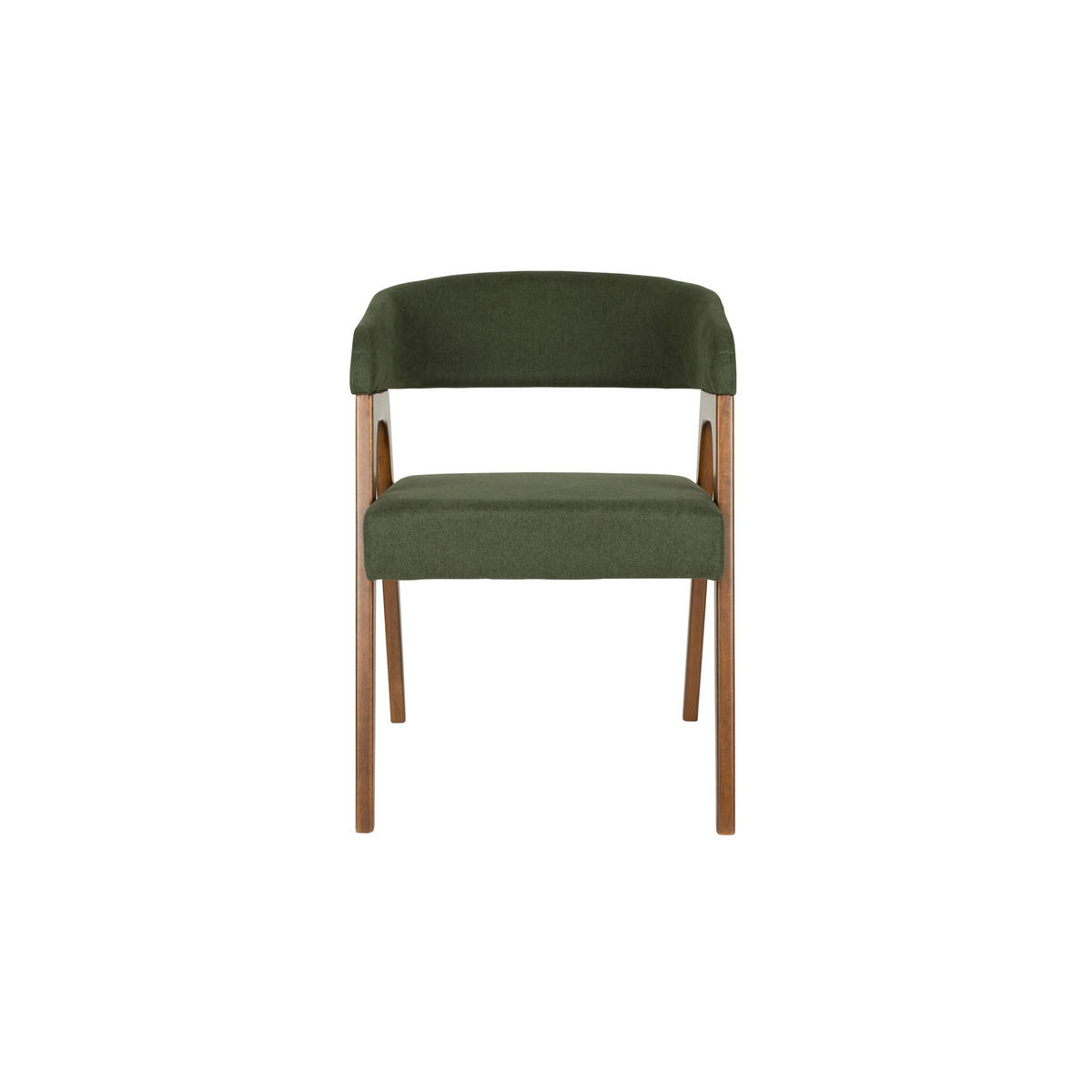 ESSZIMMERSTUHL Adamello Grün - 2 er Set - Grün, Textil (54.5/74/58cm) - Dutchbone