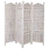 PARAVENT aus Holz, weiß, 3x180cm - Weiß, Holz (50/180/2.5cm) - Wanderlust