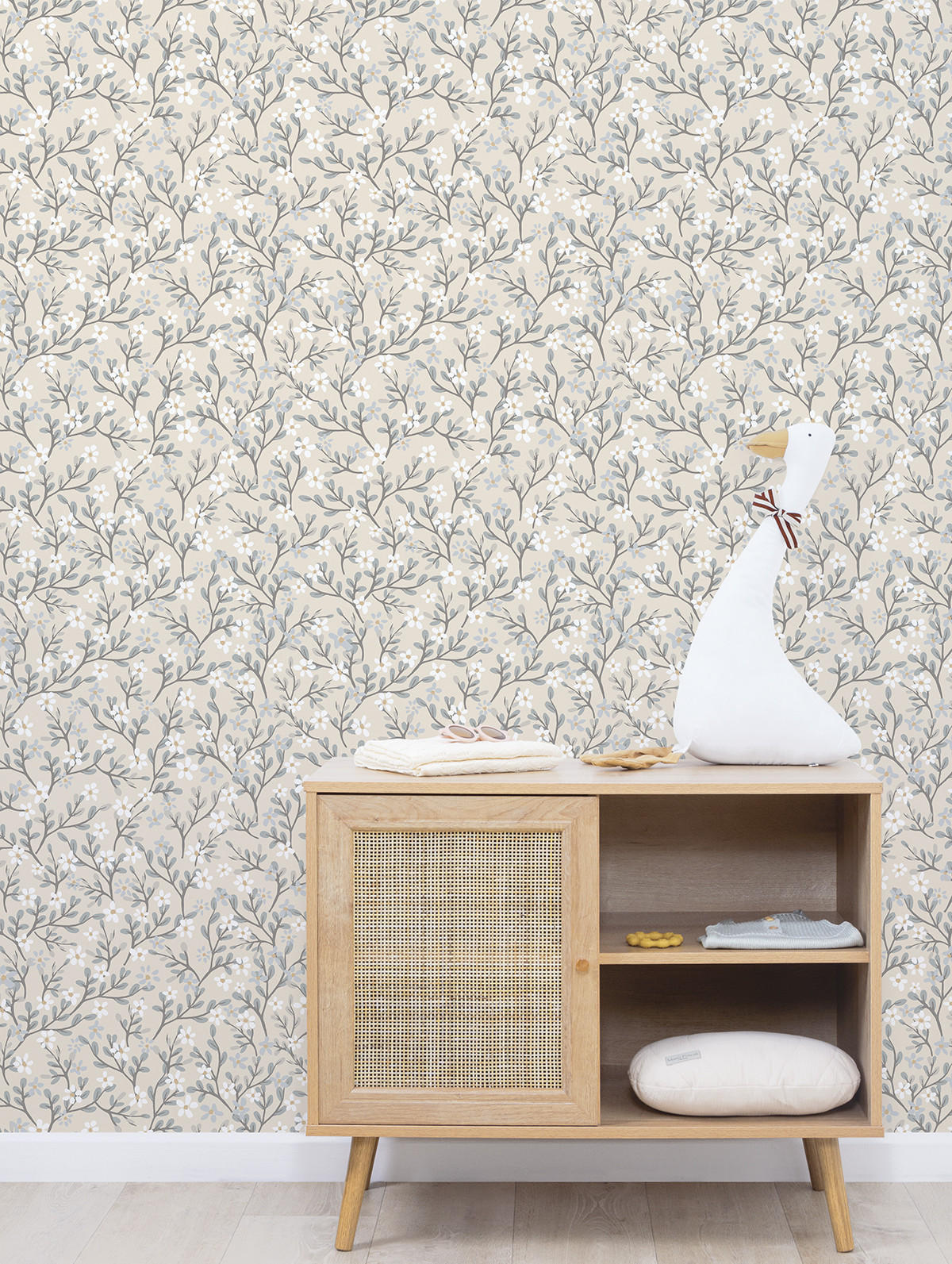 VLIESTAPETE Braylynn, Blumen 50 cm x 10 m, Mehrfarbig - Multicolor, Papier (50/1000cm) - Lilipinso