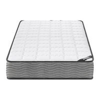 STANDARDMATRATZE - 1 Person - Stoff - Weiß - - Weiß, Textil (90/190cm) - Vente-Unique