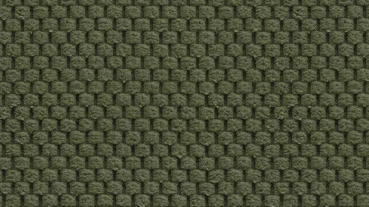 ECKSOFA MELLOW 5-Sitzer, olive - Schwarz/Grün, Holz/Textil (283/191cm) - Courtois Laville