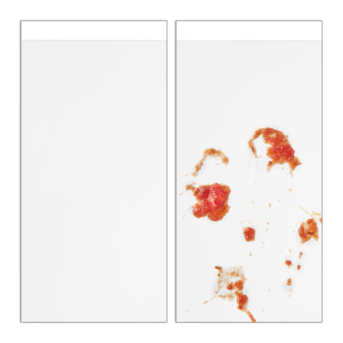 SPRITZSCHUTZ - Transparent, Glas (0.6/120/40cm) - Relaxdays