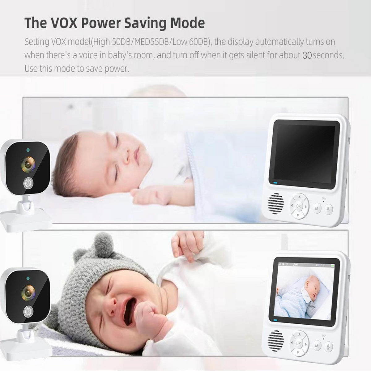 BABYPHONE, EU-Stecker, Weiß,Programmierbare Zeitschaltuhr - Weiß, Kunststoff - Authentics