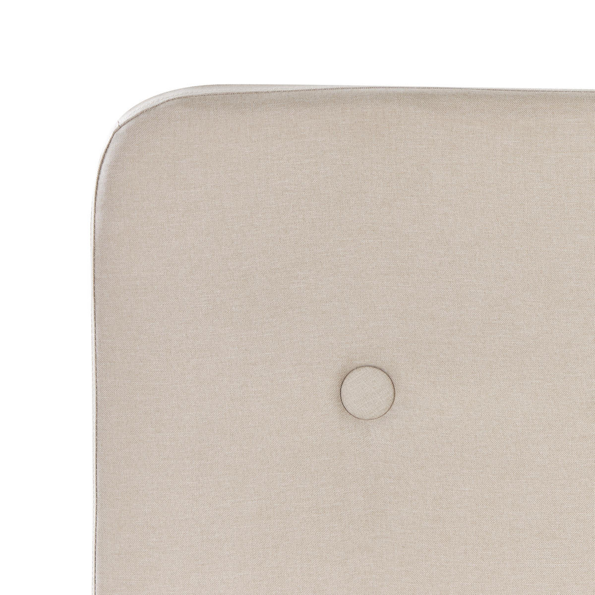 POLSTERBETT 90x200 cm Beige Rennes - Beige, Textil (90/200cm) - Beliani