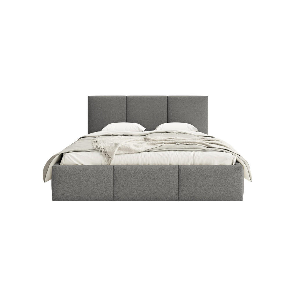 Fedve POLSTROVANÁ POSTEL FONDI SLIM 120x200 cm, Antracit