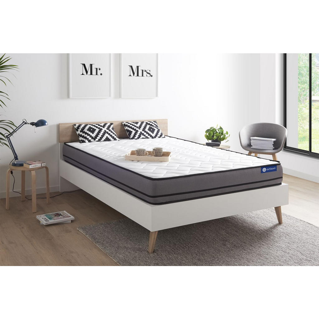 Thumbnail - Actisom Matratze, Weiß, Textil, H4, 135x200 cm, Oeko-Tex® Standard 100, Schlafzimmer, Matratzen Shop, Matratzen