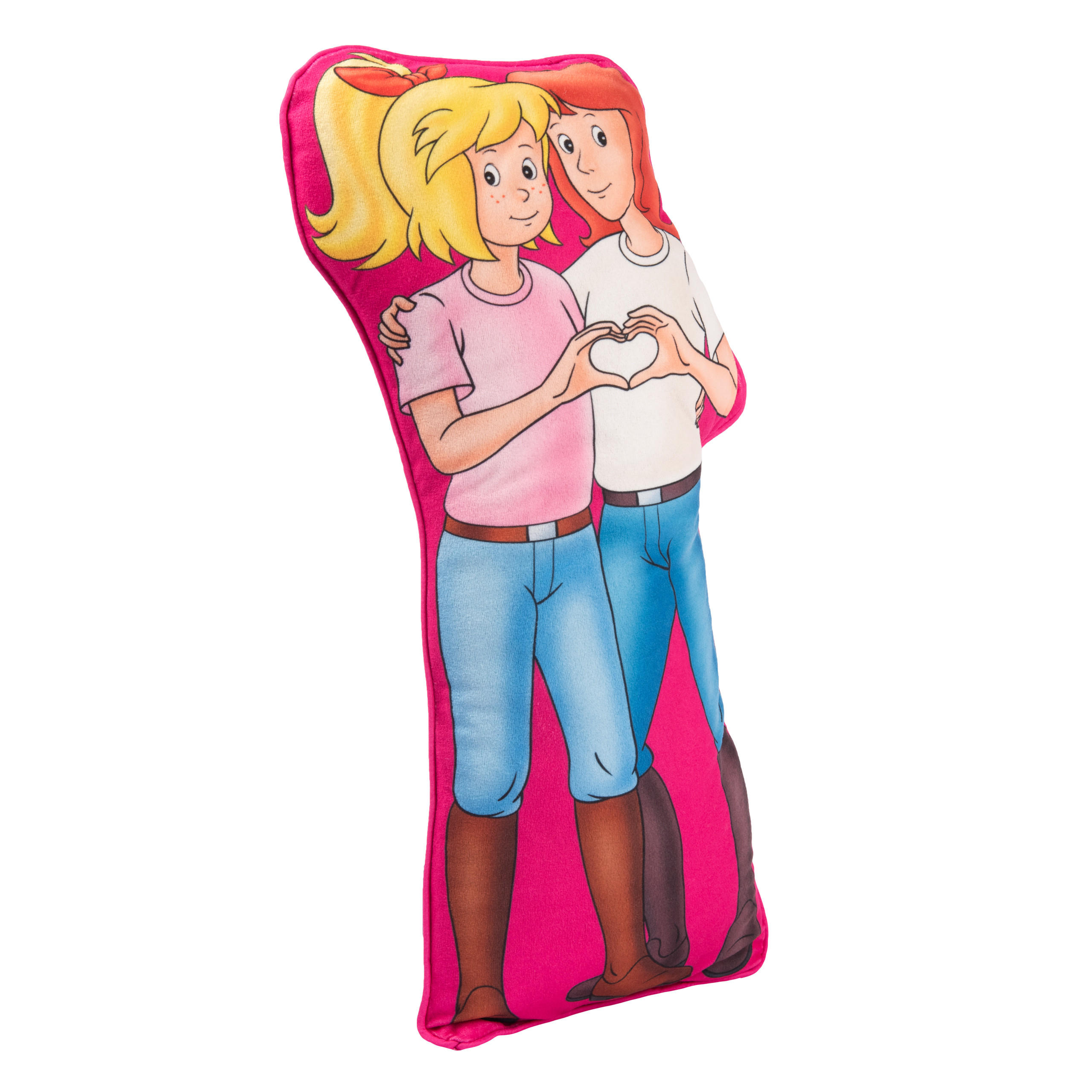 KINDERKISSEN Bibi & Tina BFF Best friends forever 50 x 20 cm - Multicolor, Textil (50/20cm) - United Labels