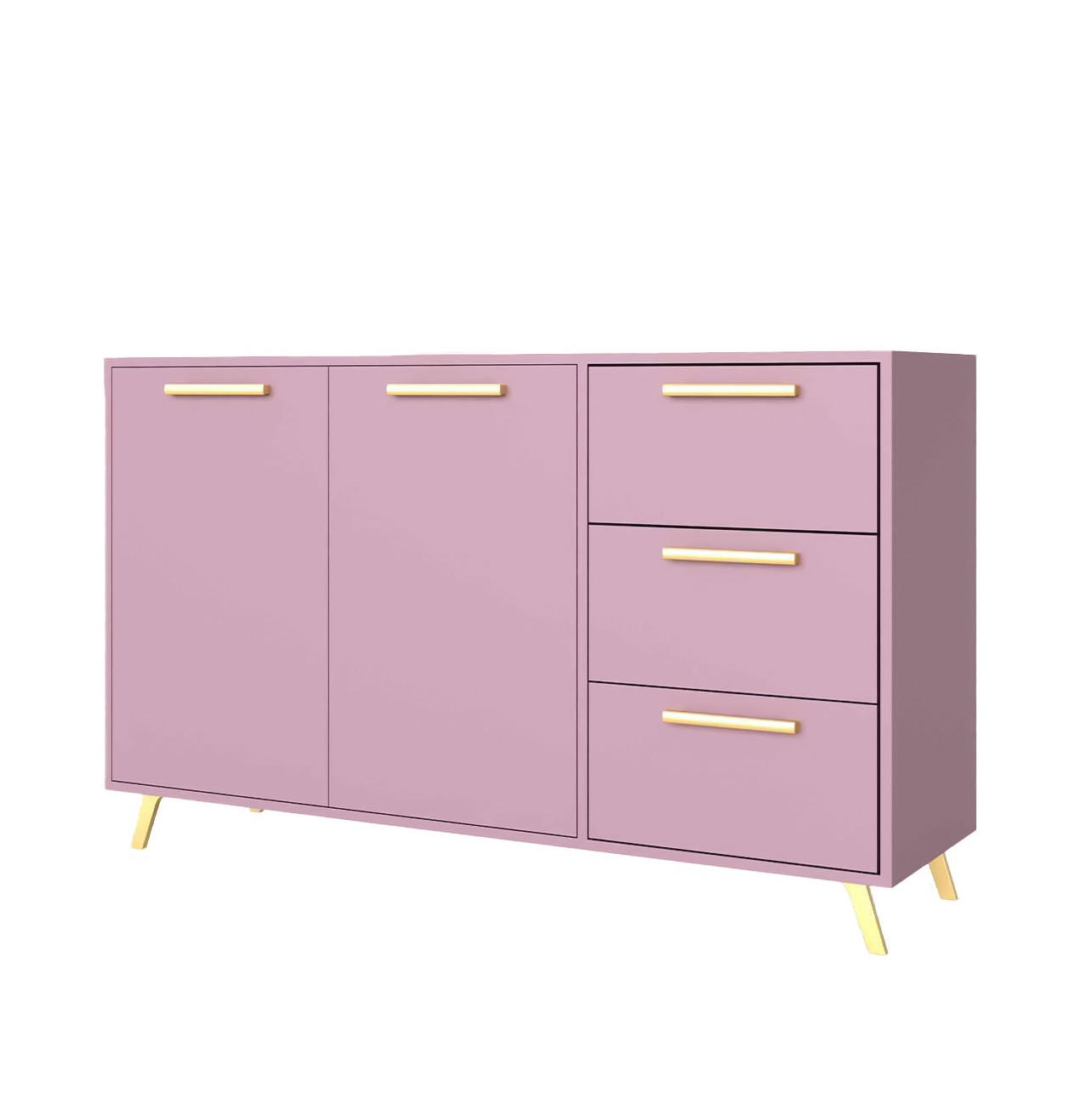 Masseno Kommode Violett 140x86x41 cm