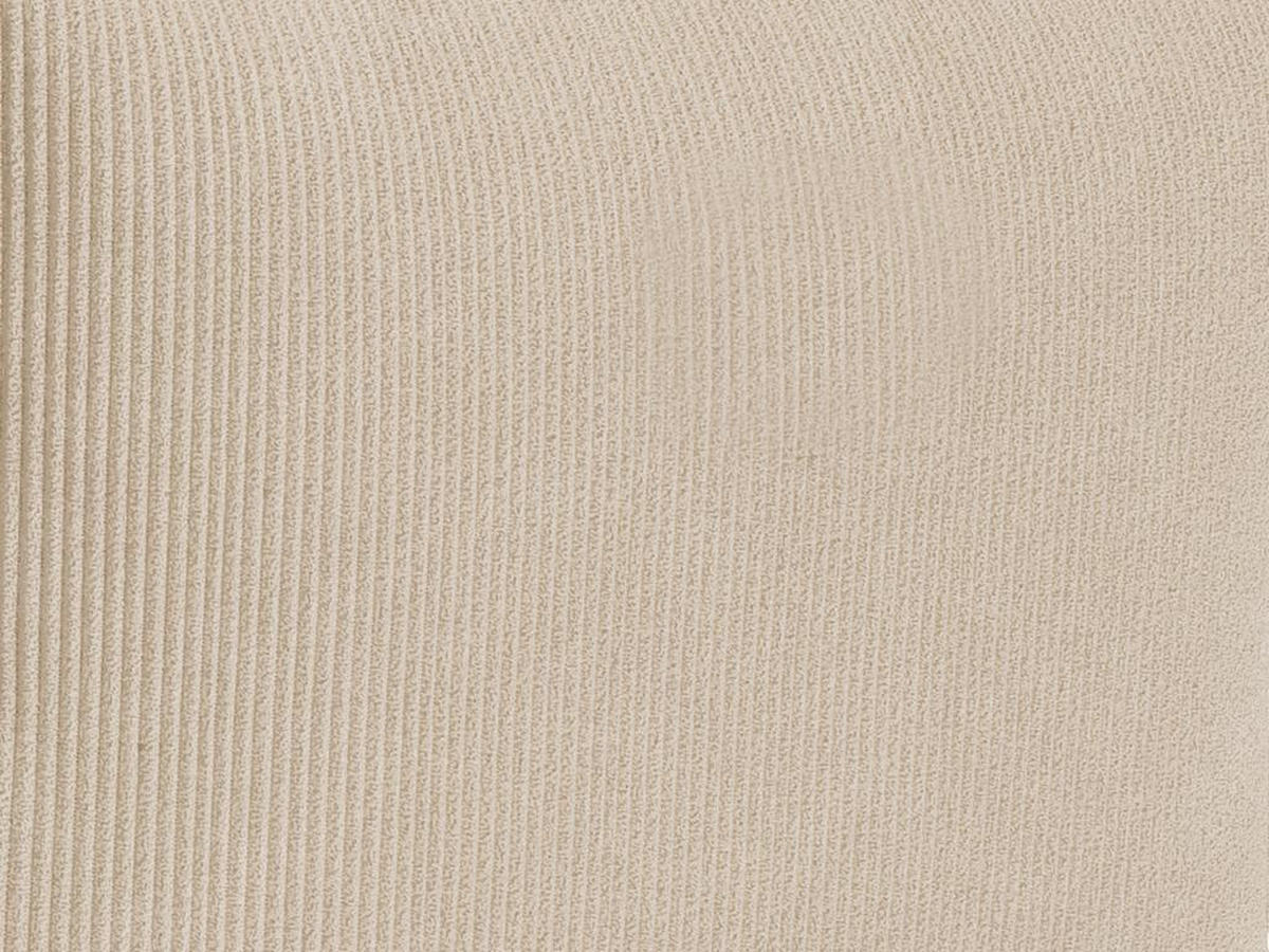 ECKSESSEL - Cord - Beige - NOUMARA - Beige, Textil (95/80/95cm) - Vente-Unique