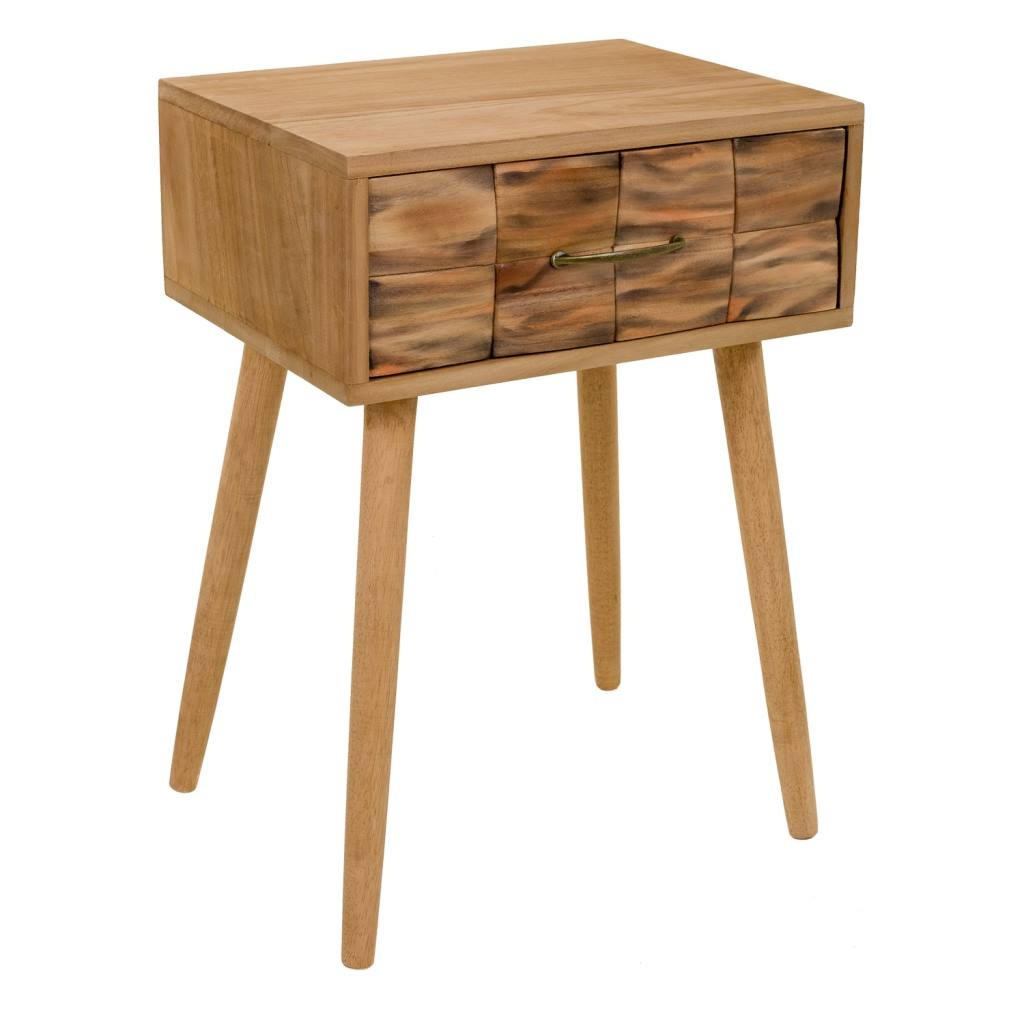 Wanderlust Nachttisch Braun 44x38x63 cm
