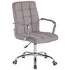 BÜROSTUHL Deal, Stoff Grau - Grau, Textil/Metall (56/104/62cm) - TPFLiving