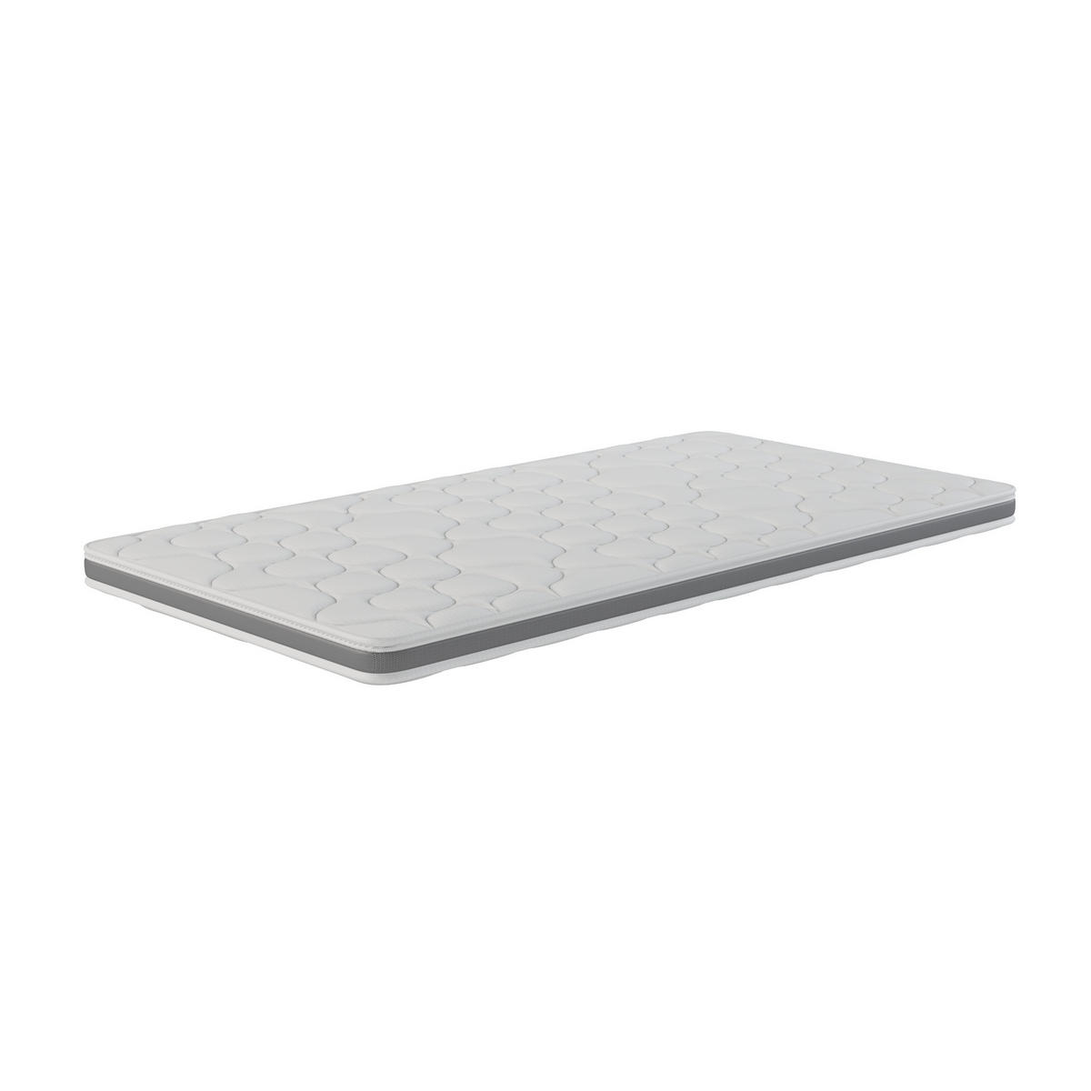 TOPPER "Top Dynamic C", 100 x 200 cm, Höhe: ca. 7 cm - Weiß, Textil (100/200cm) - Hn8 Schlafsysteme