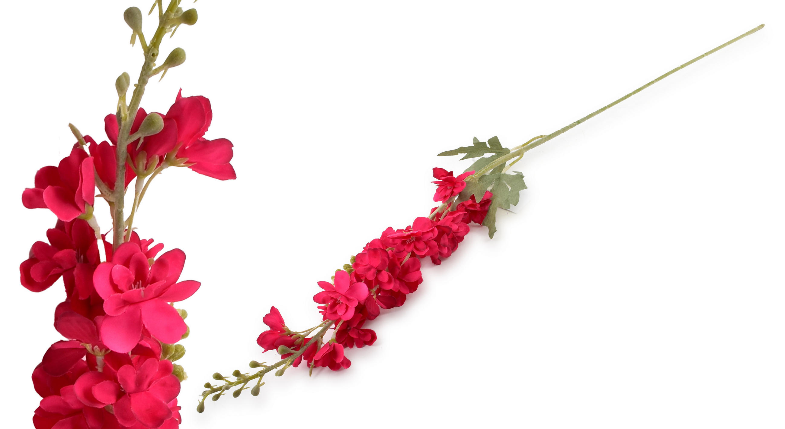 KUNSTBLUME Virdis Stockrose Rosa 88/88/88 cm Kunstoff - Rosa, Kunststoff (88cm) - Mondex