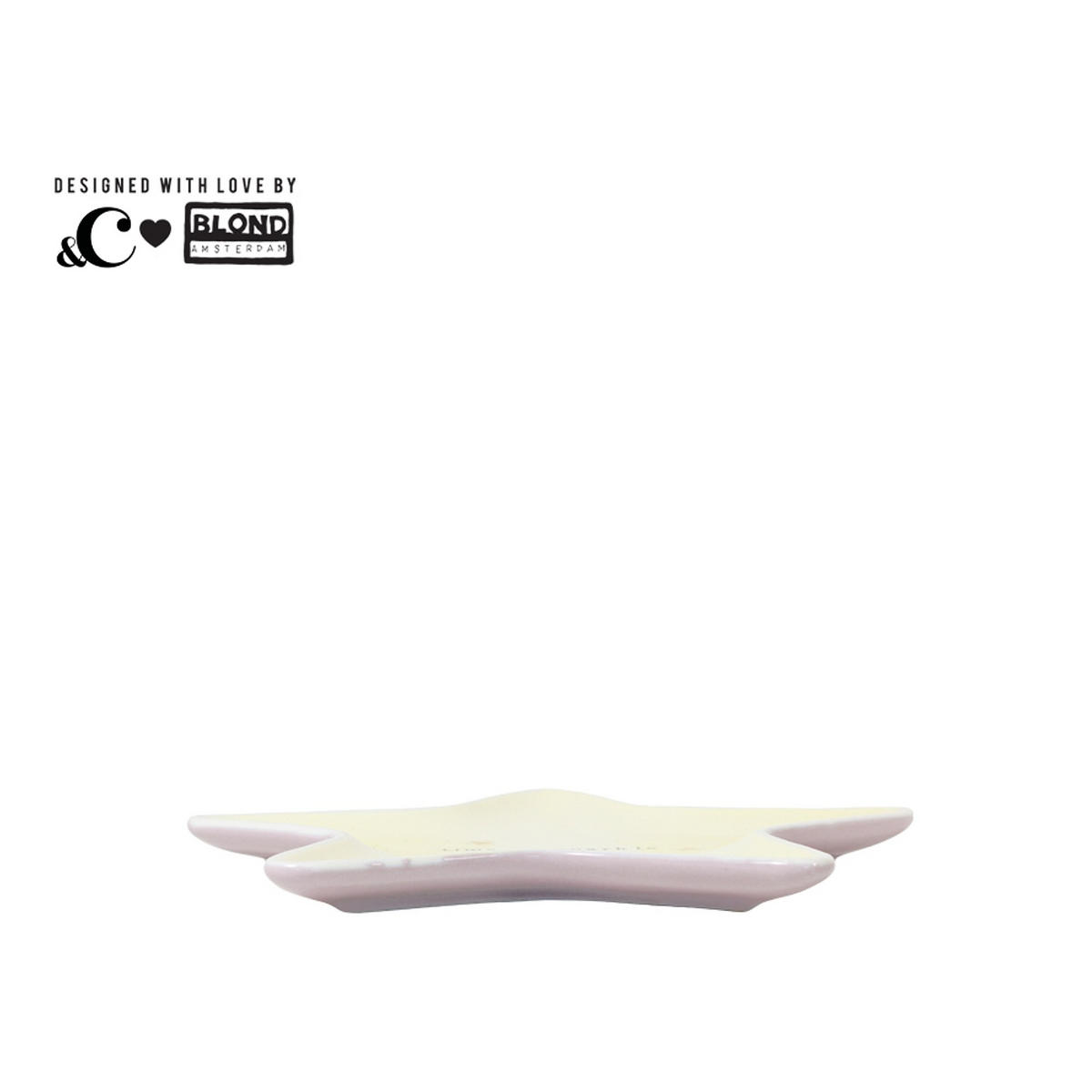 TELLER Zeit zum Glänzen in Gelb - 16cm - Gelb, Keramik (0.1/0.1/0.1cm) - Blond Amsterdam