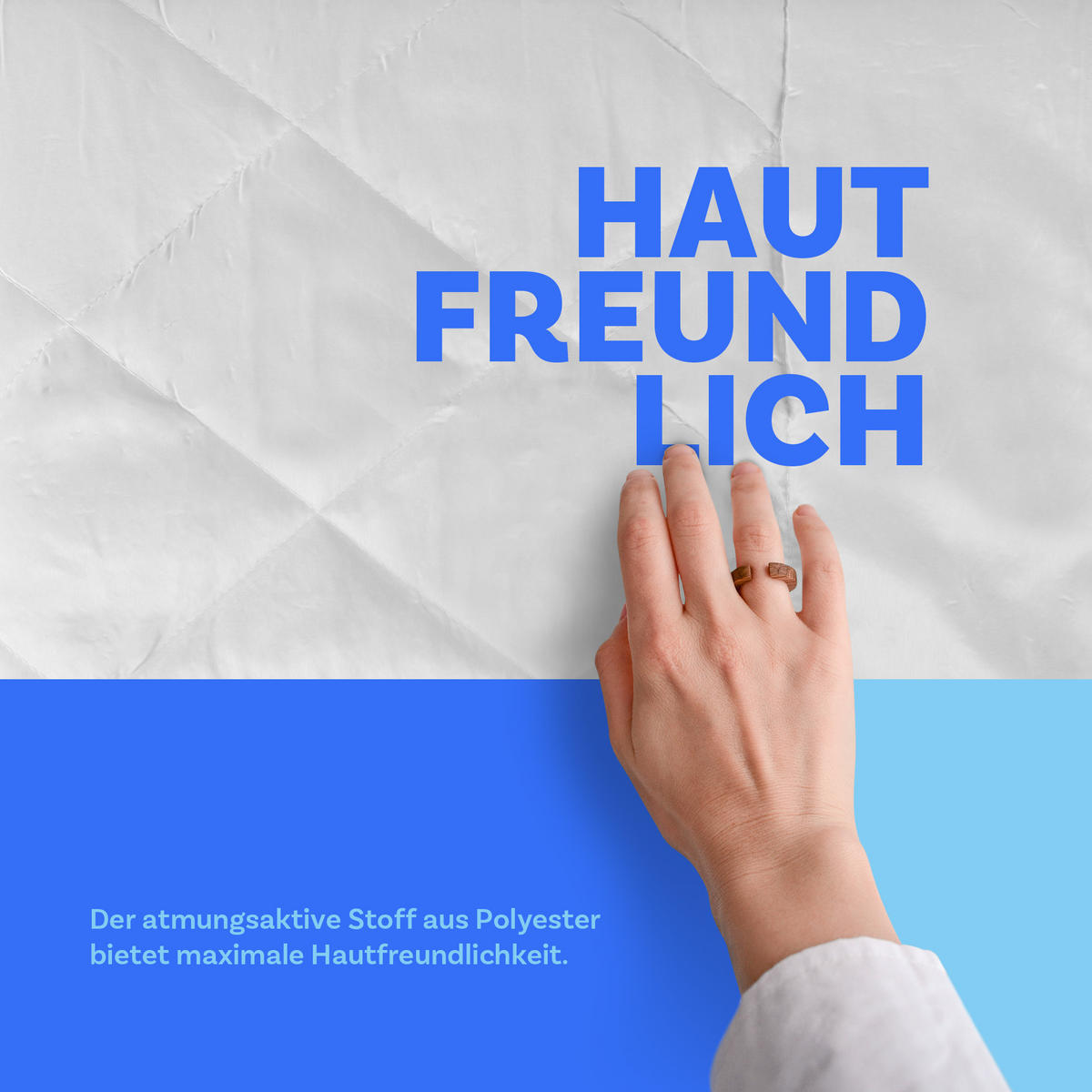 BETTDECKE leichte Sommersteppbett - Weiß - 135 x 200 cm - ohne Bezug nutzbar - Weiß, Textil (135/200cm) - Bestlivings