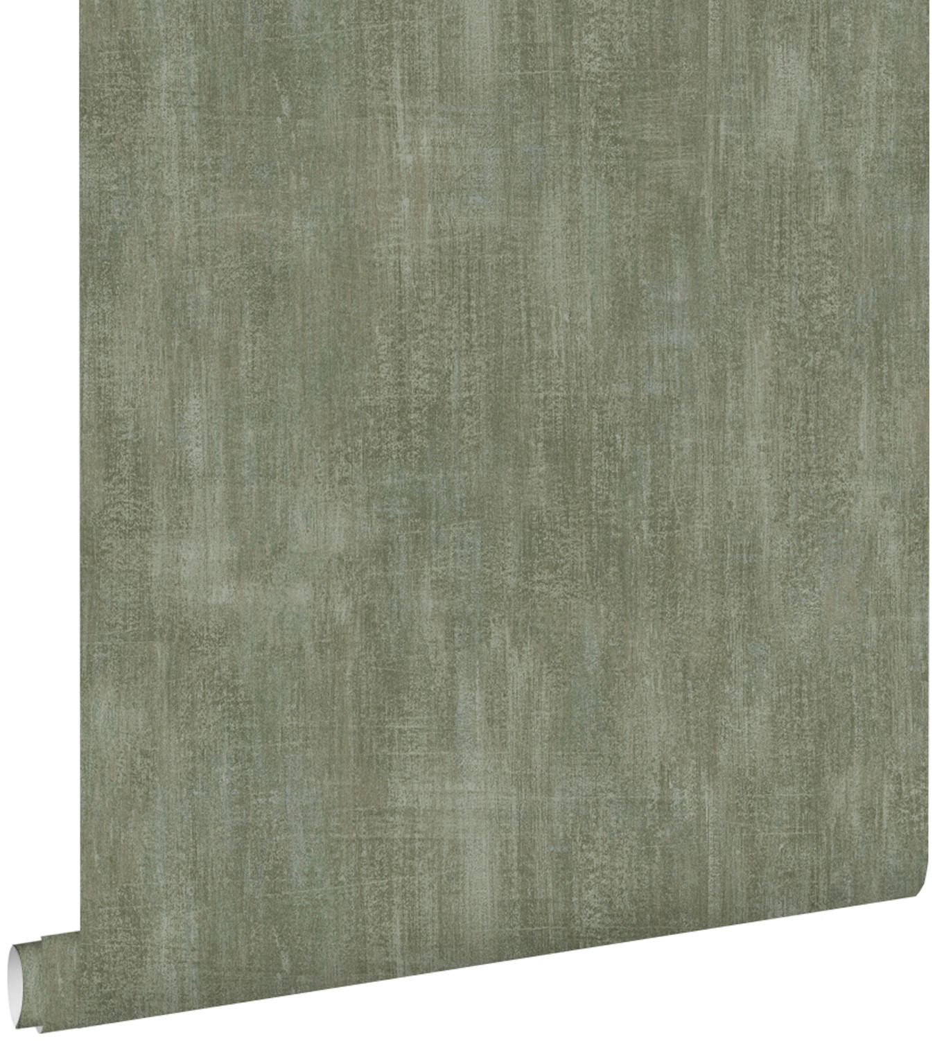 TAPETE Beton-Optik 53 cm x 10.05 m - Grün, Papier (53/1000cm) - ESTAhome