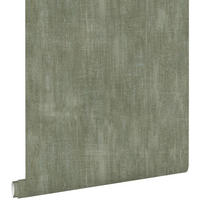TAPETE Beton-Optik 53 cm x 10.05 m - Grün, Papier (53/1000cm) - ESTAhome