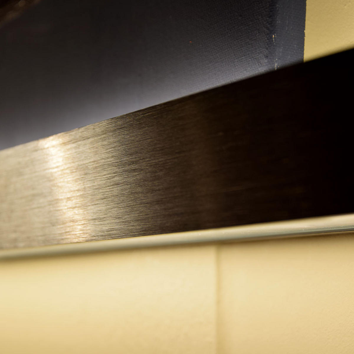 LED-WANDLAMPE Cusa Aluminium 100cm - Alufarben, Metall (100/5/10cm) - s.luce