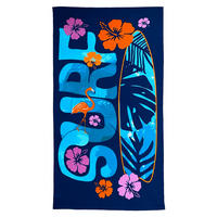 MIKROFASER STRANDTUCH Gallina 90x170 250g/m² navy blau - Blau, Textil (90/170cm) - LE COMPTOIR DE LA PLAGE