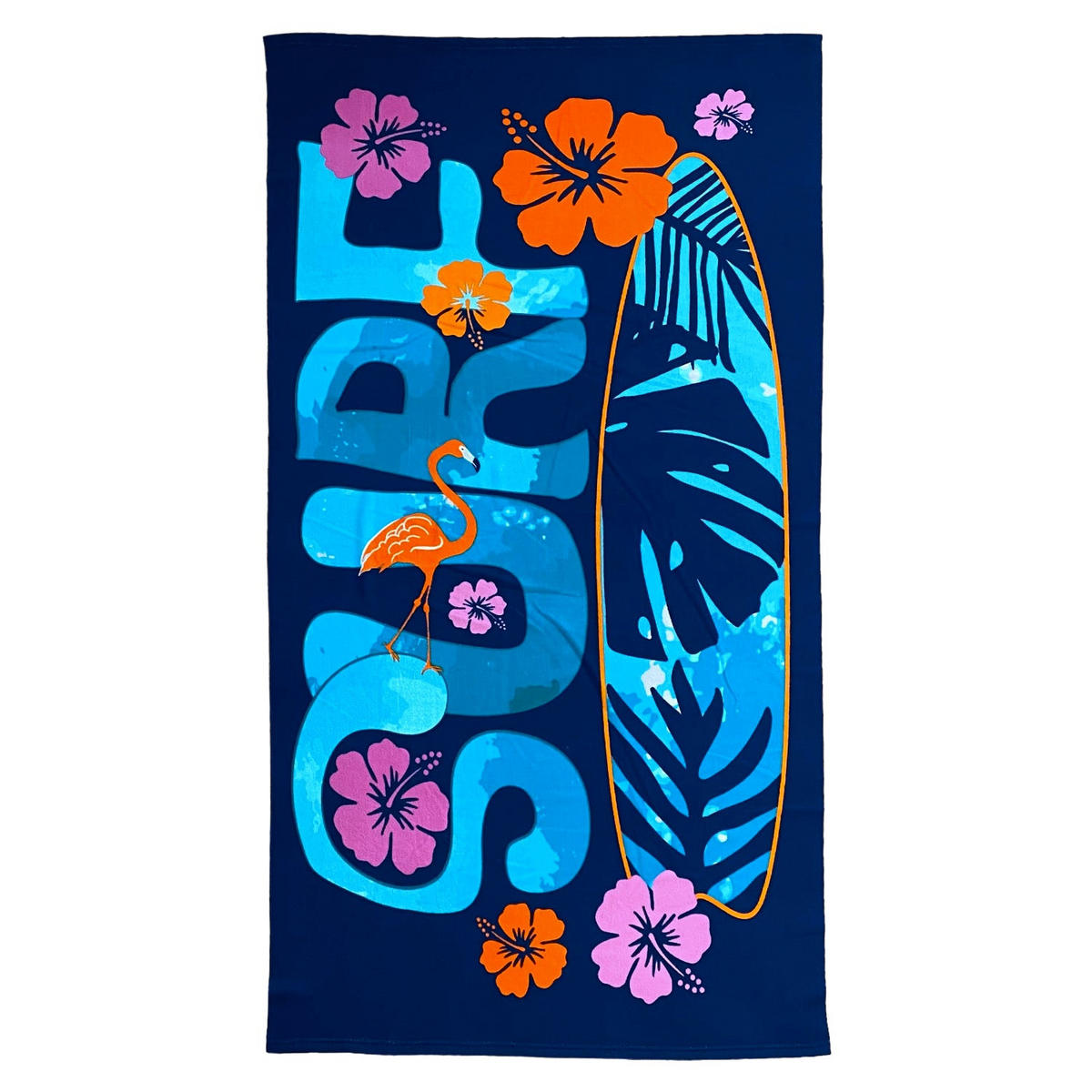 MIKROFASER STRANDTUCH Gallina 90x170 250g/m² navy blau - Blau, Textil (90/170cm) - LE COMPTOIR DE LA PLAGE