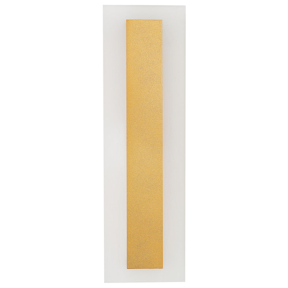 VENKOVNÍ NÁSTĚNNÉ SVÍTIDLO Rosalie 4/9/30 cm - zlatá, kov (9/30/4cm) - Beliani