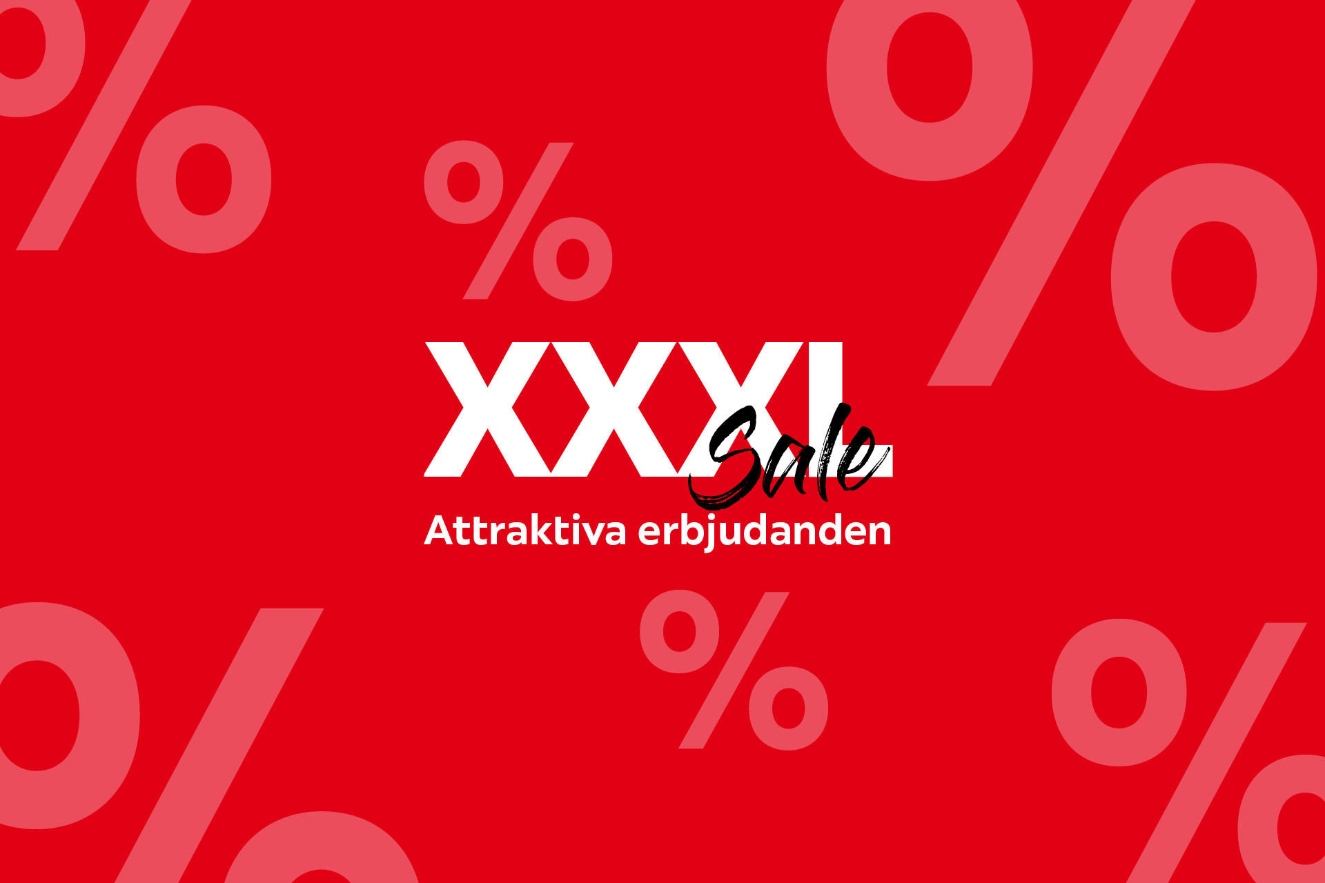 XXXL Sale - Attraktiva erbjudanden