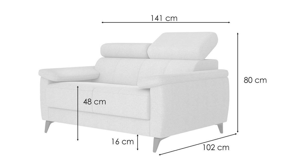 SOFA TAUNUS 2-Sitzer, bordeaux - Bordeaux/Schwarz, Holzwerkstoff/Textil (141/80/102cm) - Courtois Laville