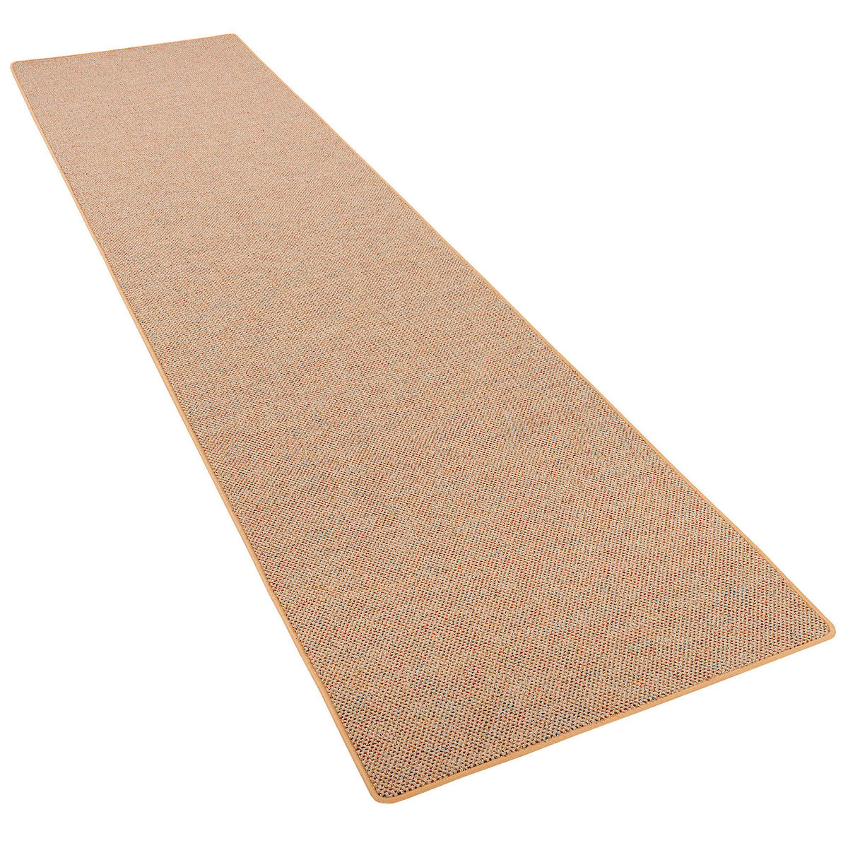 LÄUFER TEPPICH SCHLINGEN TEPPICH ALMA MELIERT - Beige, Textil (100/100cm) - Snapstyle