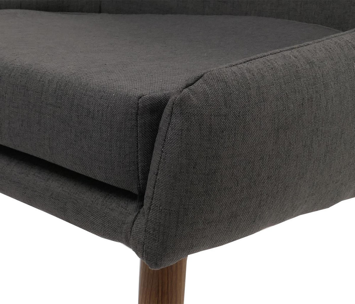 ESSZIMMERSTUHL Grau 2er-Set - Grau, Textil (50/92/60cm) - MCW