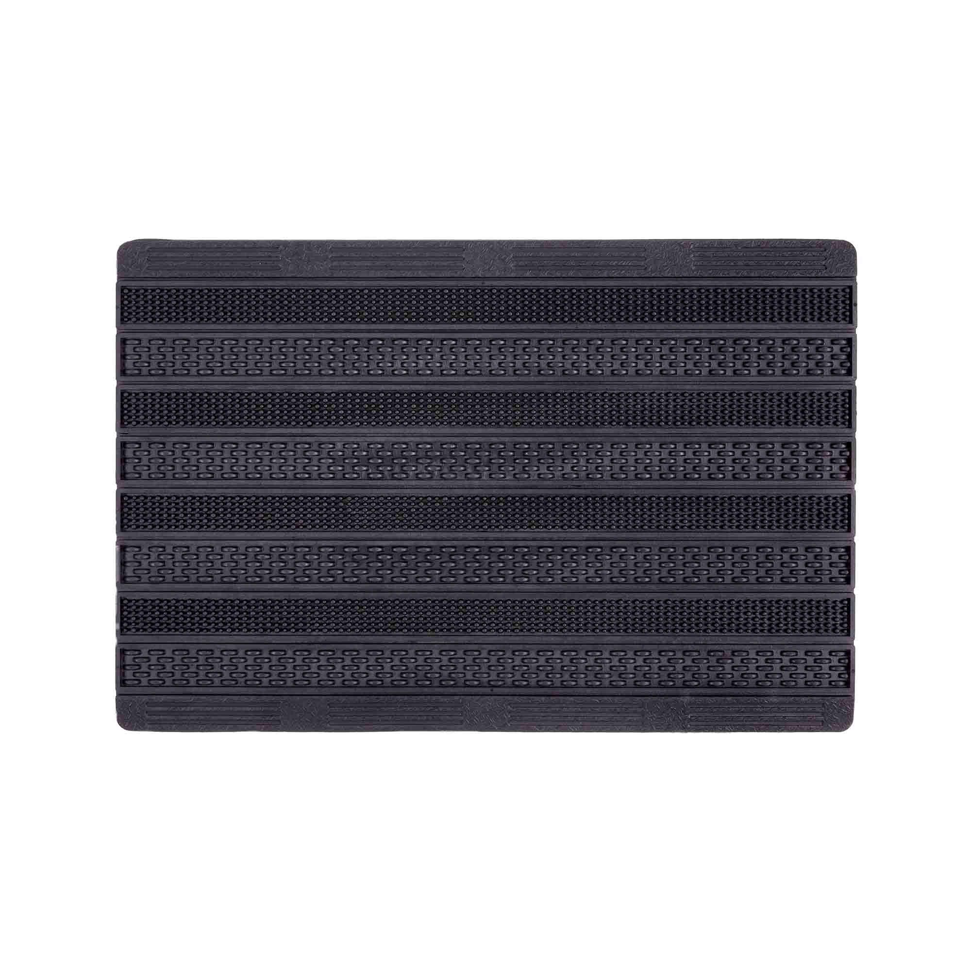 SCHMUTZFANGMATTE INDOOR UND OUTDOOR RUBIC - Schwarz, Textil (40/60cm) - Astra
