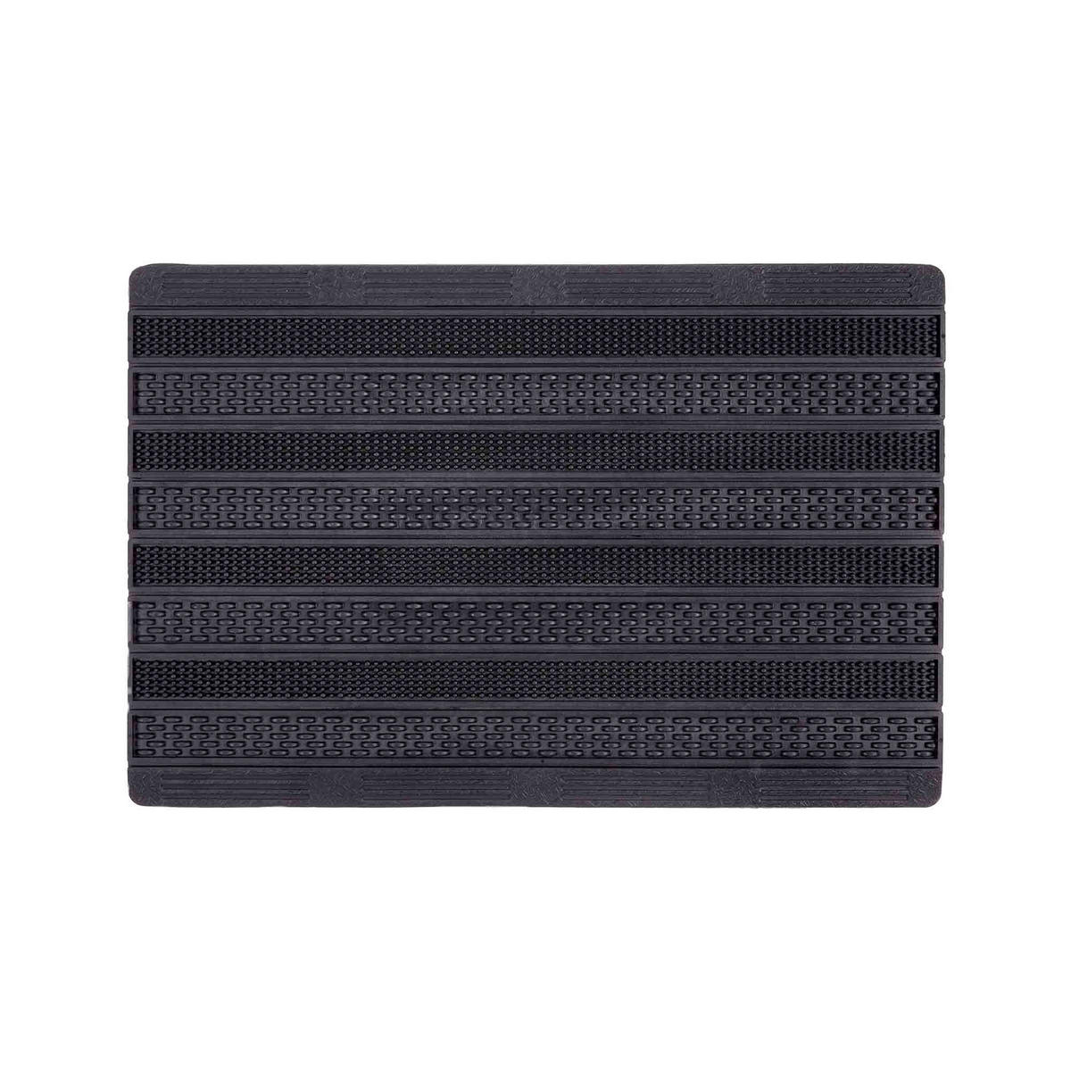 SCHMUTZFANGMATTE INDOOR UND OUTDOOR RUBIC - Schwarz, Textil (40/60cm) - Astra