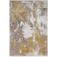 TEPPICH modern Wohn-/Schlafzimmer Viskose LINCOLN Gelb 200x300 cm - Gelb, Textil (200/300cm) - Novatrend