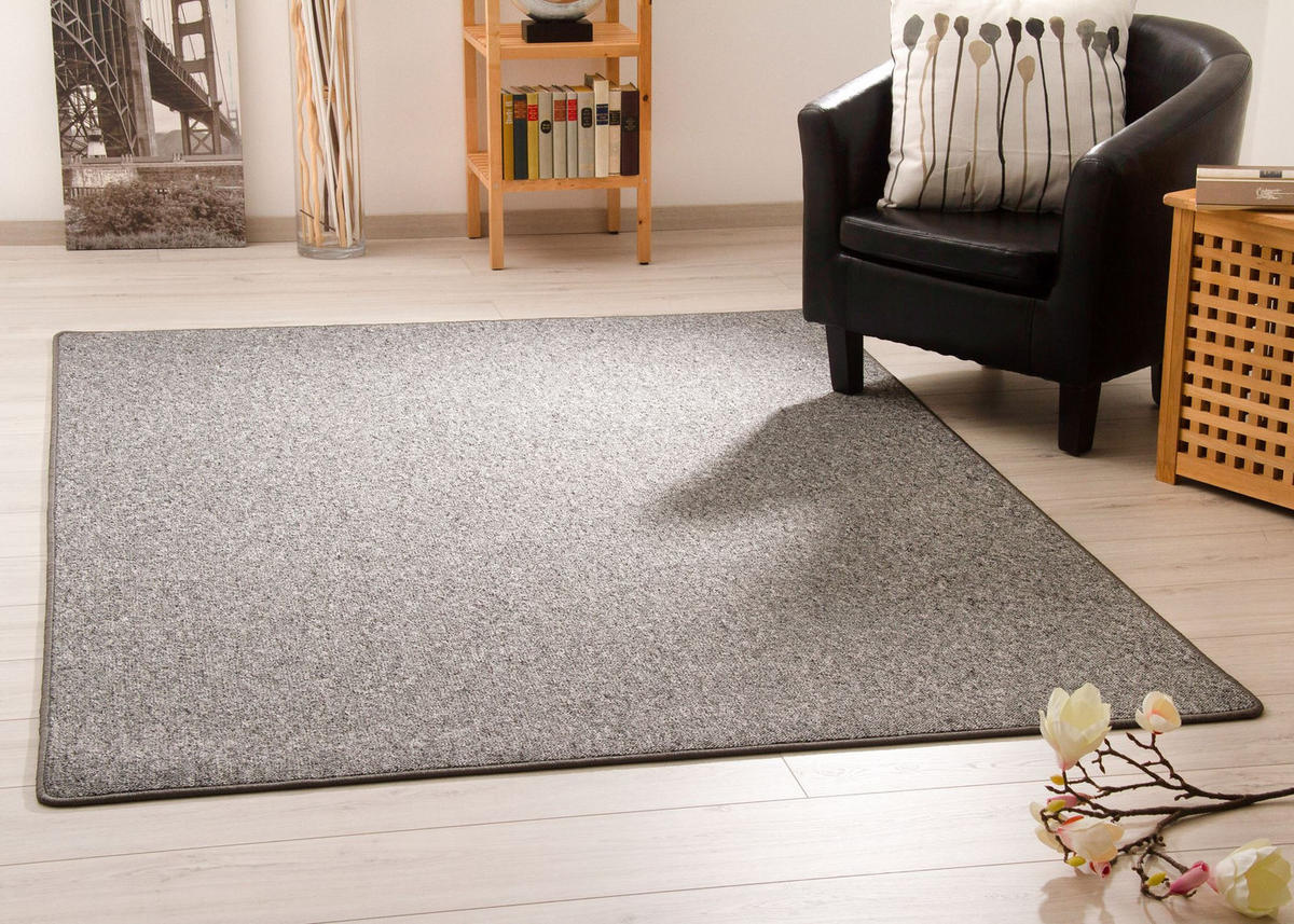 TEPPICH 80/80 cm Meddon XL - Grau, Textil (80/250cm) - Steffensmeier