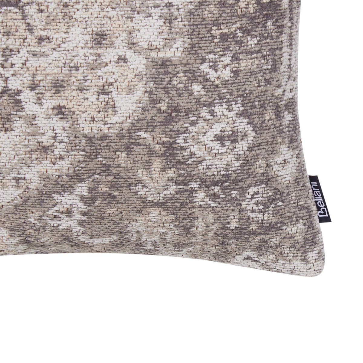 DEKOKISSEN 2er-Set Hellbraun 45/45 cm Mimisal - Hellbraun, Naturmaterialen/Textil (45/45cm) - Beliani