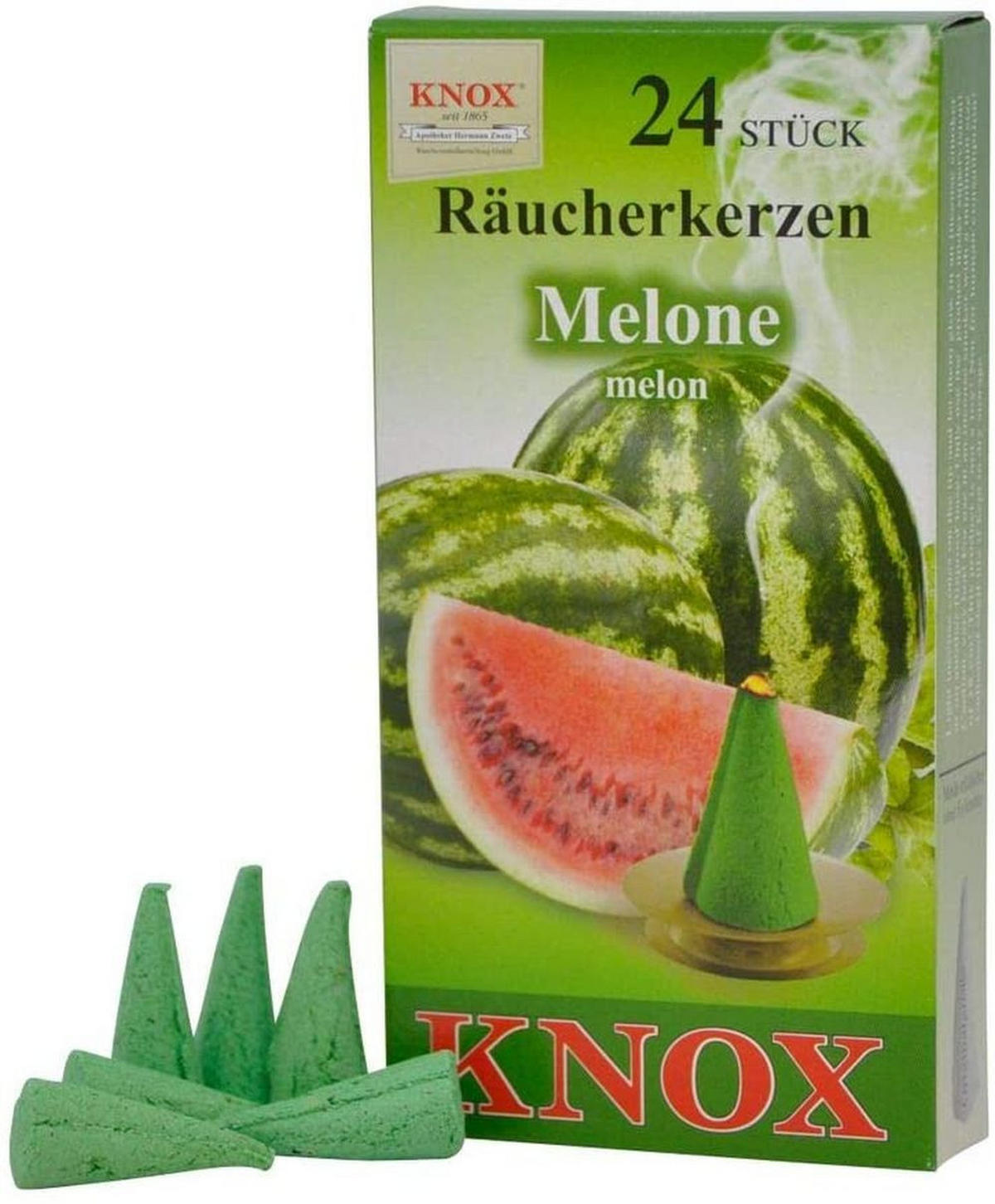 RÄUCHERKERZEN Melone 24er Packung - Multicolor, Holz (0.1/1/0.1cm)
