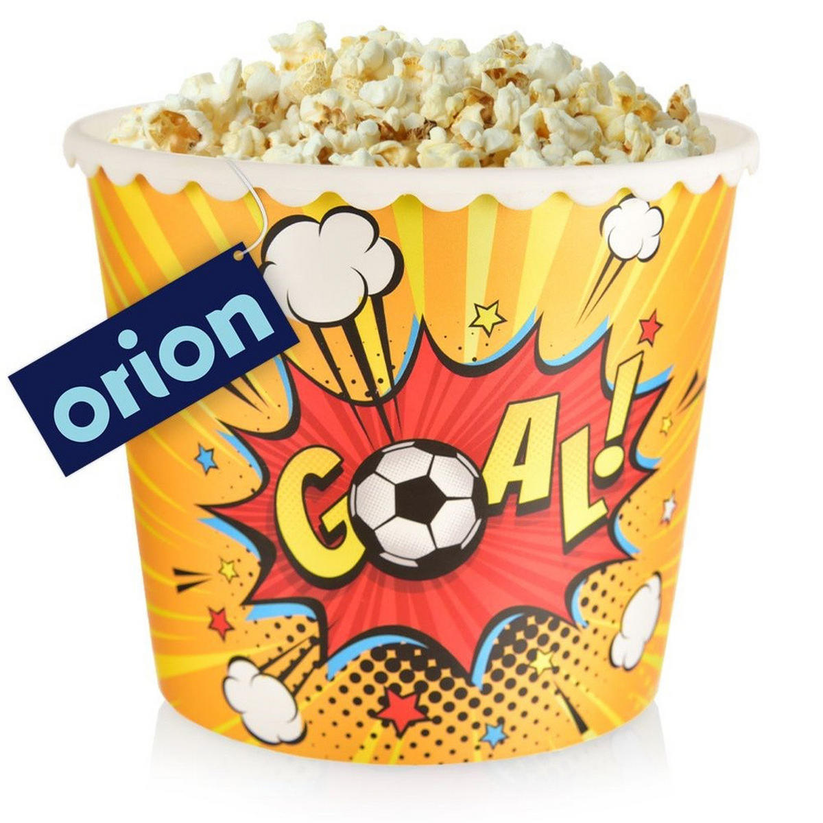 POPCORNBECHER Cinema gelb - Gelb, Kunststoff (17/17/14cm) - Orion 