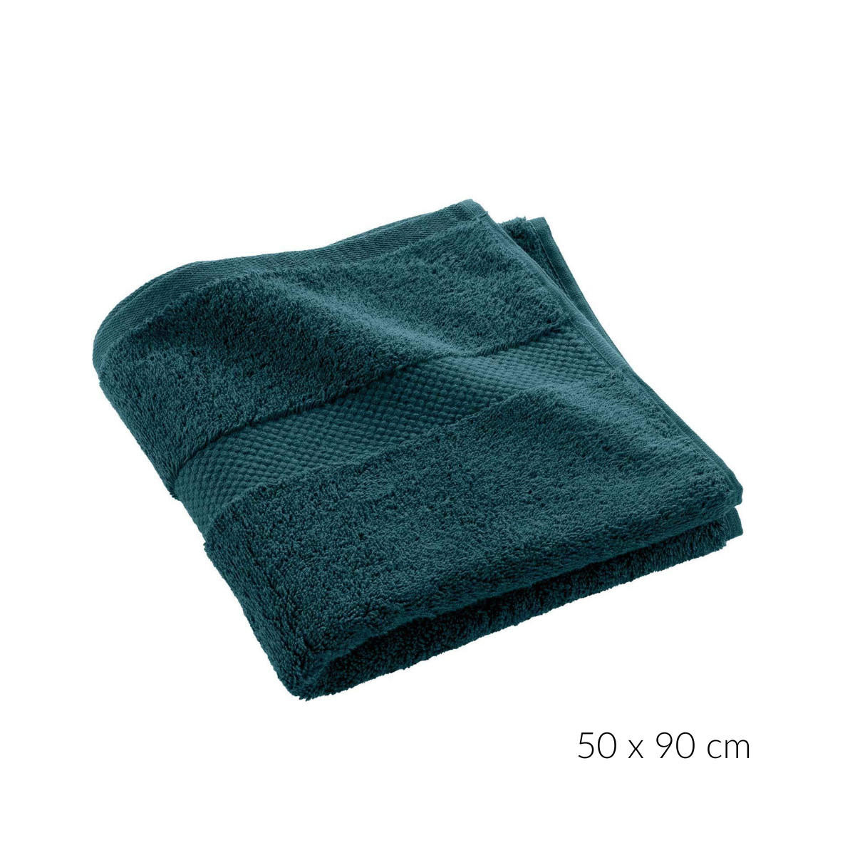 HANDTUCH Celadon 50/90 cm - Blau, Naturmaterialien (90/50cm) - Douceur d´intérieur