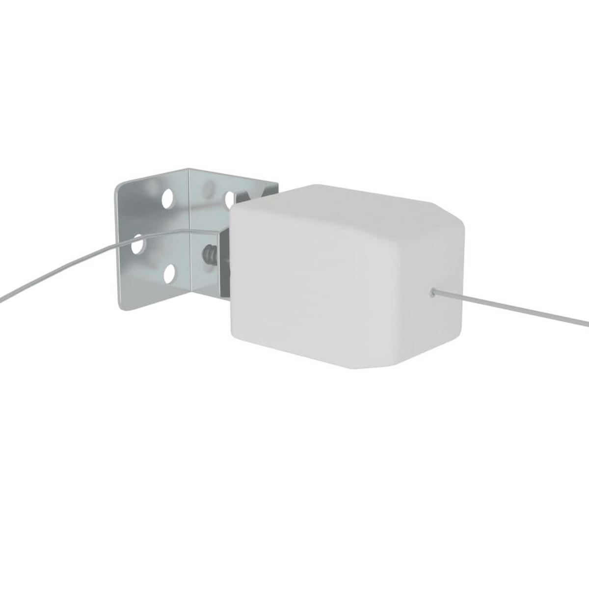 SENKRECHTMARKISE Weiß 60x1000 cm Oxford-Gewebe - Weiß, Textil (60/1000/1000cm) - furnicato