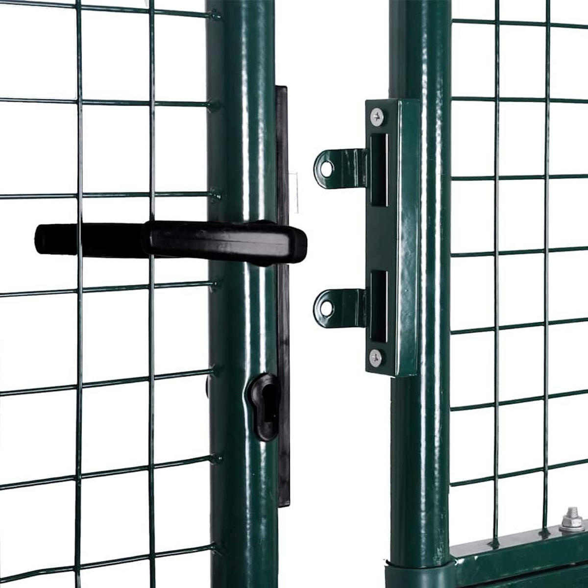 GARTENGITTER Für Tor Zaun Tür Und Wand 300/175 Cm - Grün, Metall (306/225cm) - vidaXL