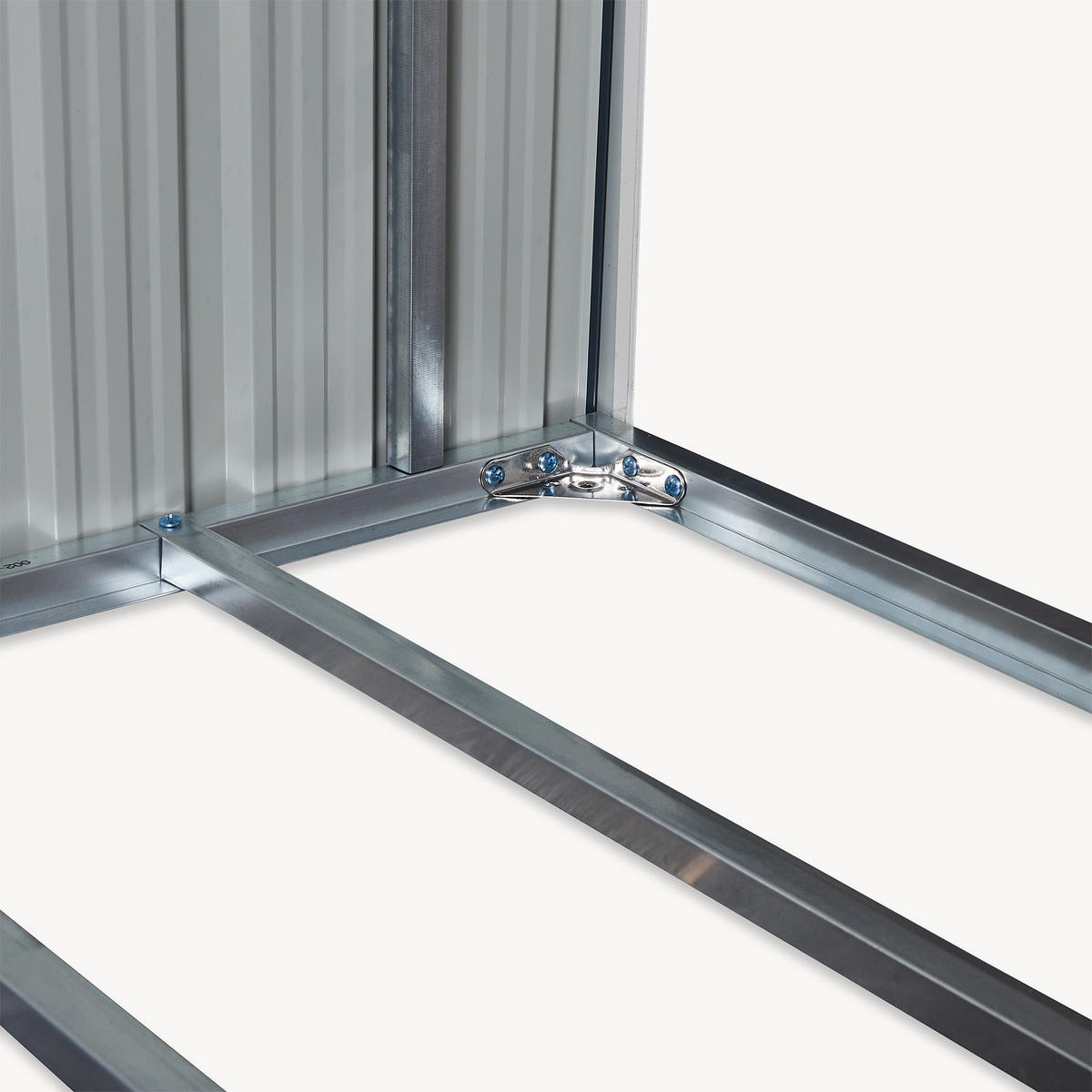 BRENNHOLZUNTERSTAND Kalmar - Anthrazit, Metall (352/152/80cm) - casa.pro